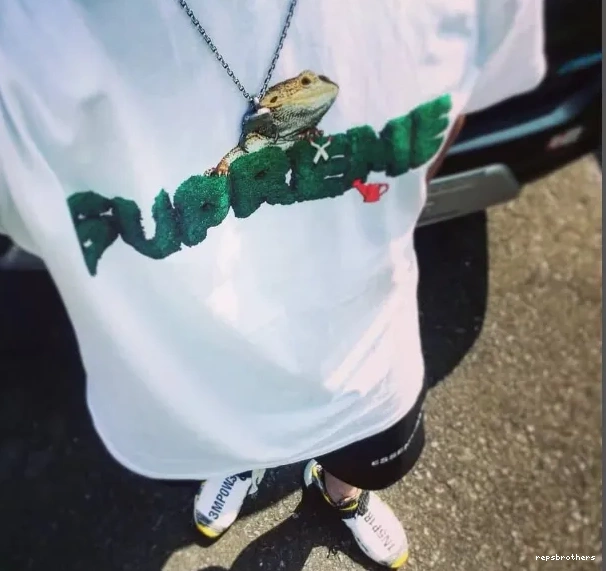 Logo Short White XL 20SS Tee sleeved Environmental Green L T-shirt Plant M Lizard S Black 1016